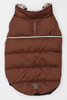 Flex-Fit Reversible Puffer Vest - Brown/Houndstooth