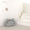 Gentle Navy Stripe Cushion