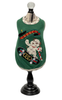 Grrrci Holiday Green Dog Skateboard Dog Tank