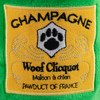 Woof Clicquot Classic Champagne Bottle Toy