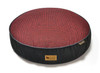 Houndstooth Round Dog Bed