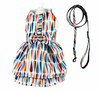 Chic Raindrop Harness Dog Dress