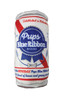 Pups Blue Ribbon Beer Can