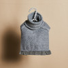 Louisdog Sensible Grey Turtleneck Vest