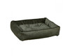 Bowsers Diamond Microvelvet Sterling Lounge Bed