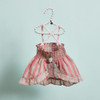 Louisdog Linen Sun Dress/Strawberry Cone