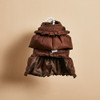 Louisdog Choco Balaclava Down Jacket