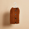 Louisdog Mocha Mousse Cashmere Cardigan