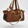 Louisdog Espresso Suede SWAG Bag