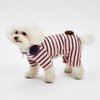 Louisdog Bunny Tail Pants/Blush Stripes