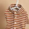 Louisdog Button Stripe Pants/Amber