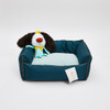 Louisdog Teal Gleam Boom Bed