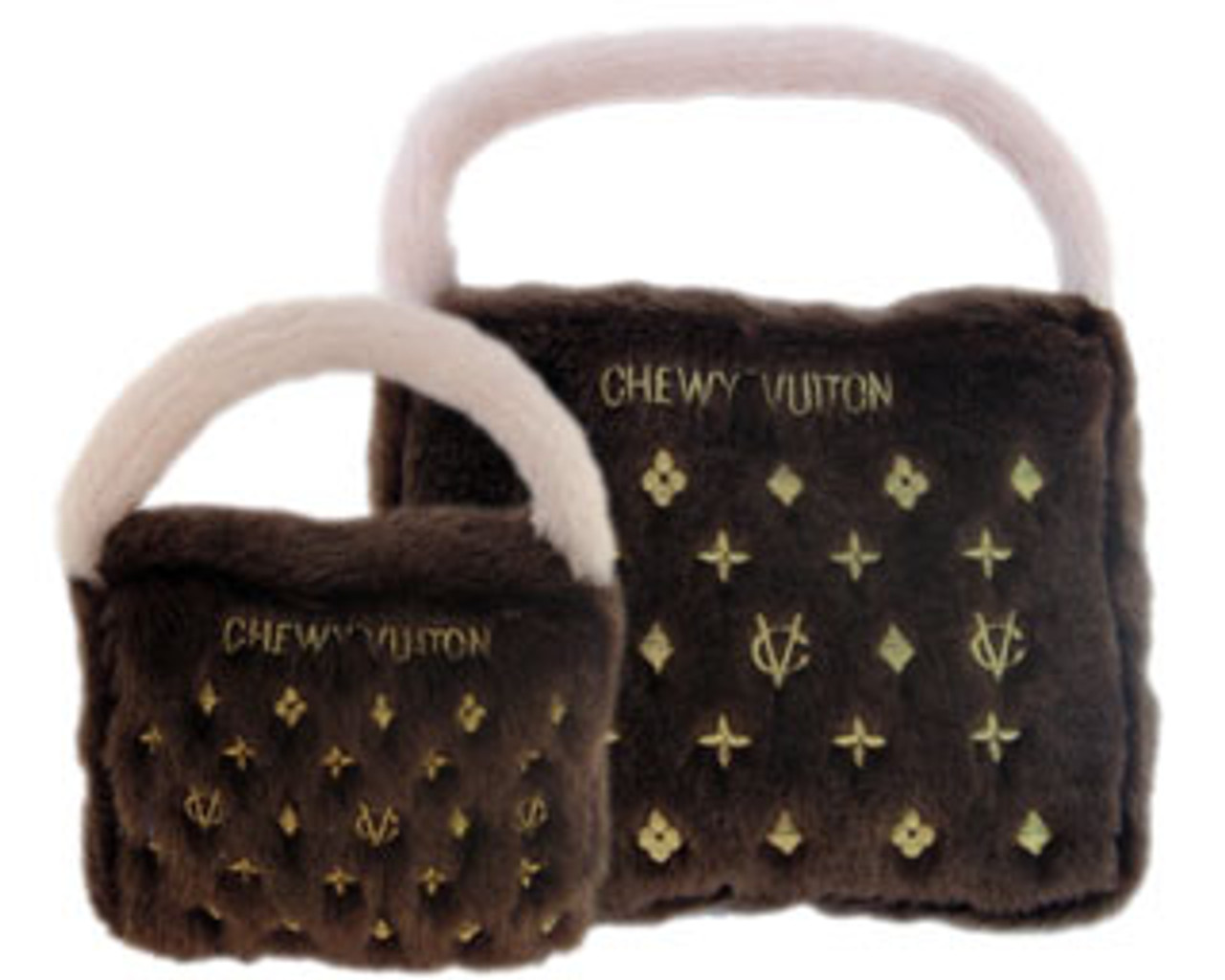 Chewy Vuiton Dog Toys (Classic Brown)