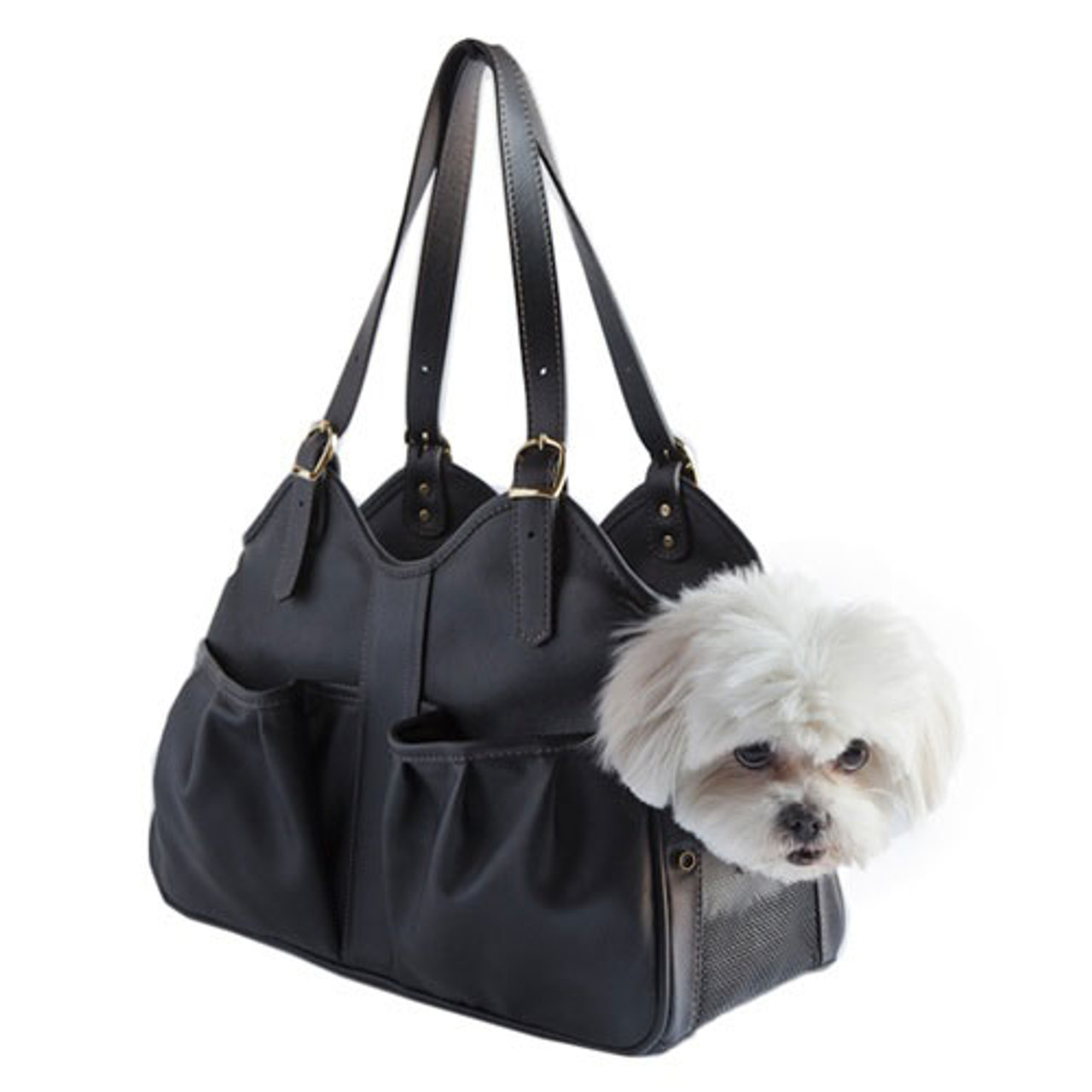 Chic dog shop carrier