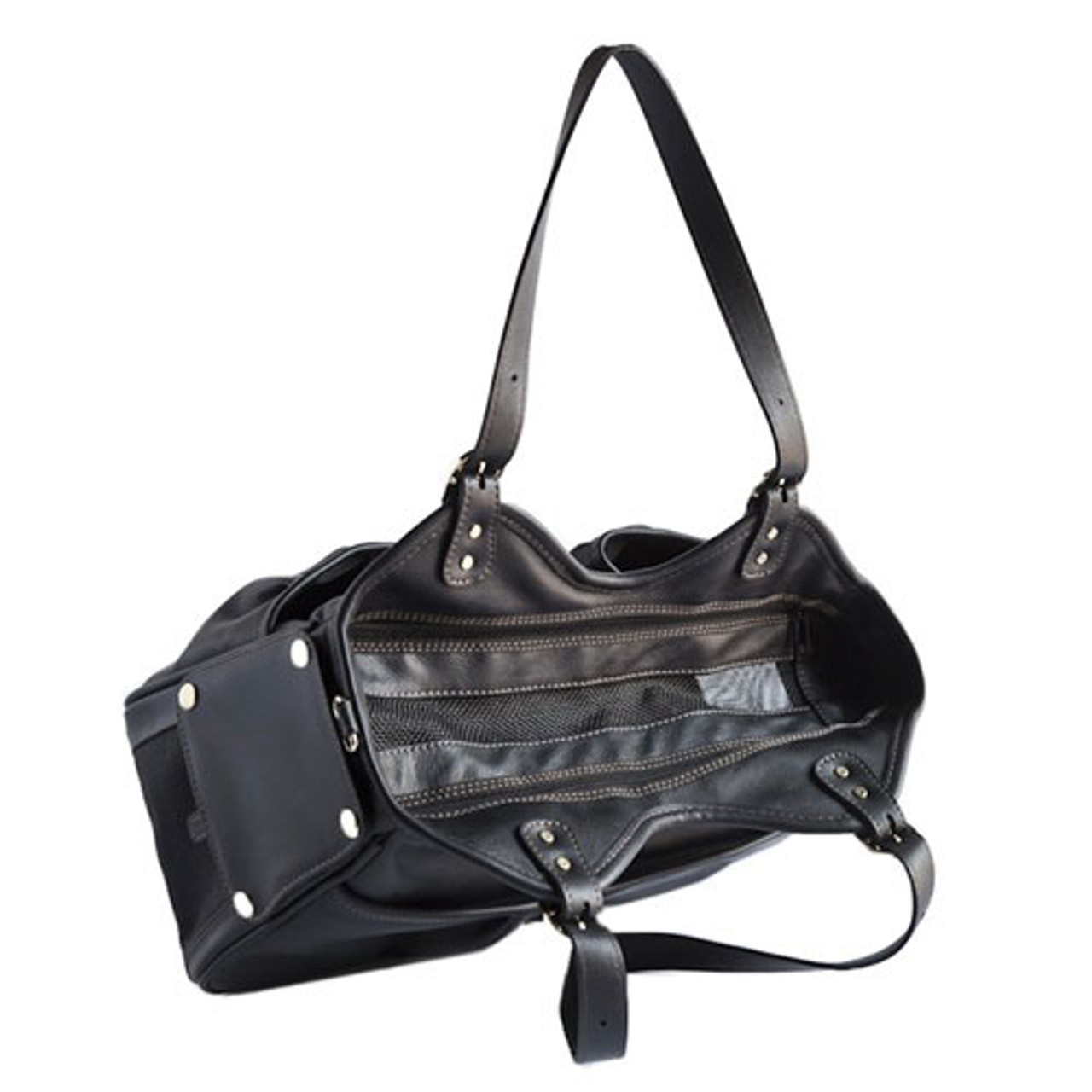 PETote Metro Couture Leather Pet Carrier