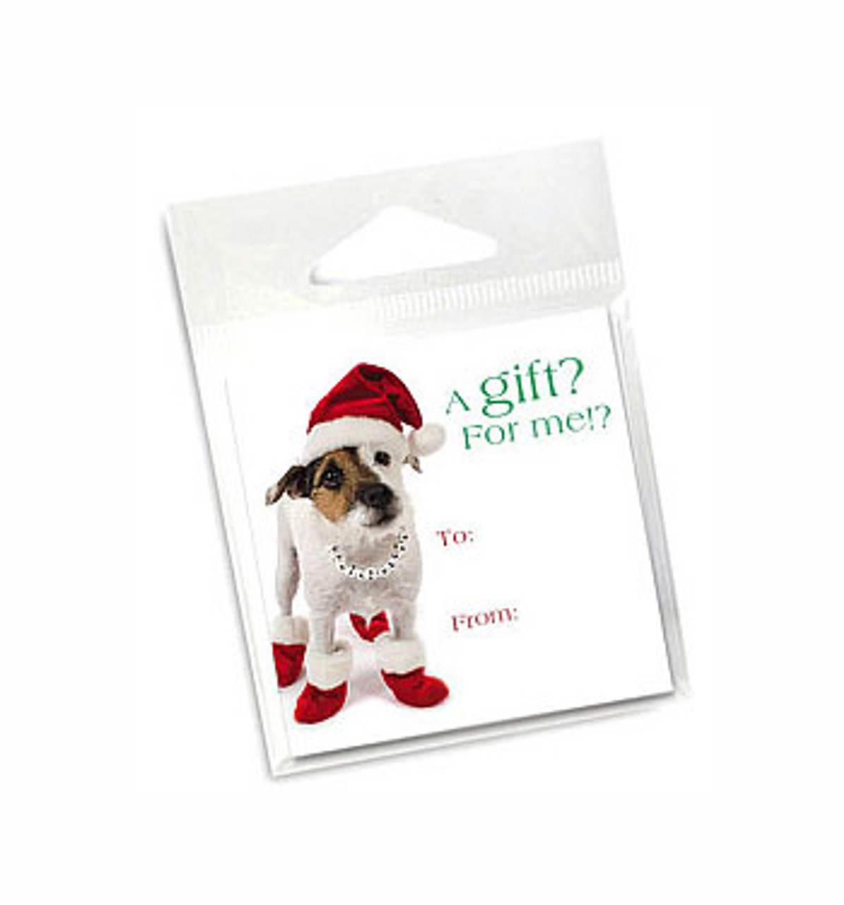 Jack Russell Holiday Gift Tags