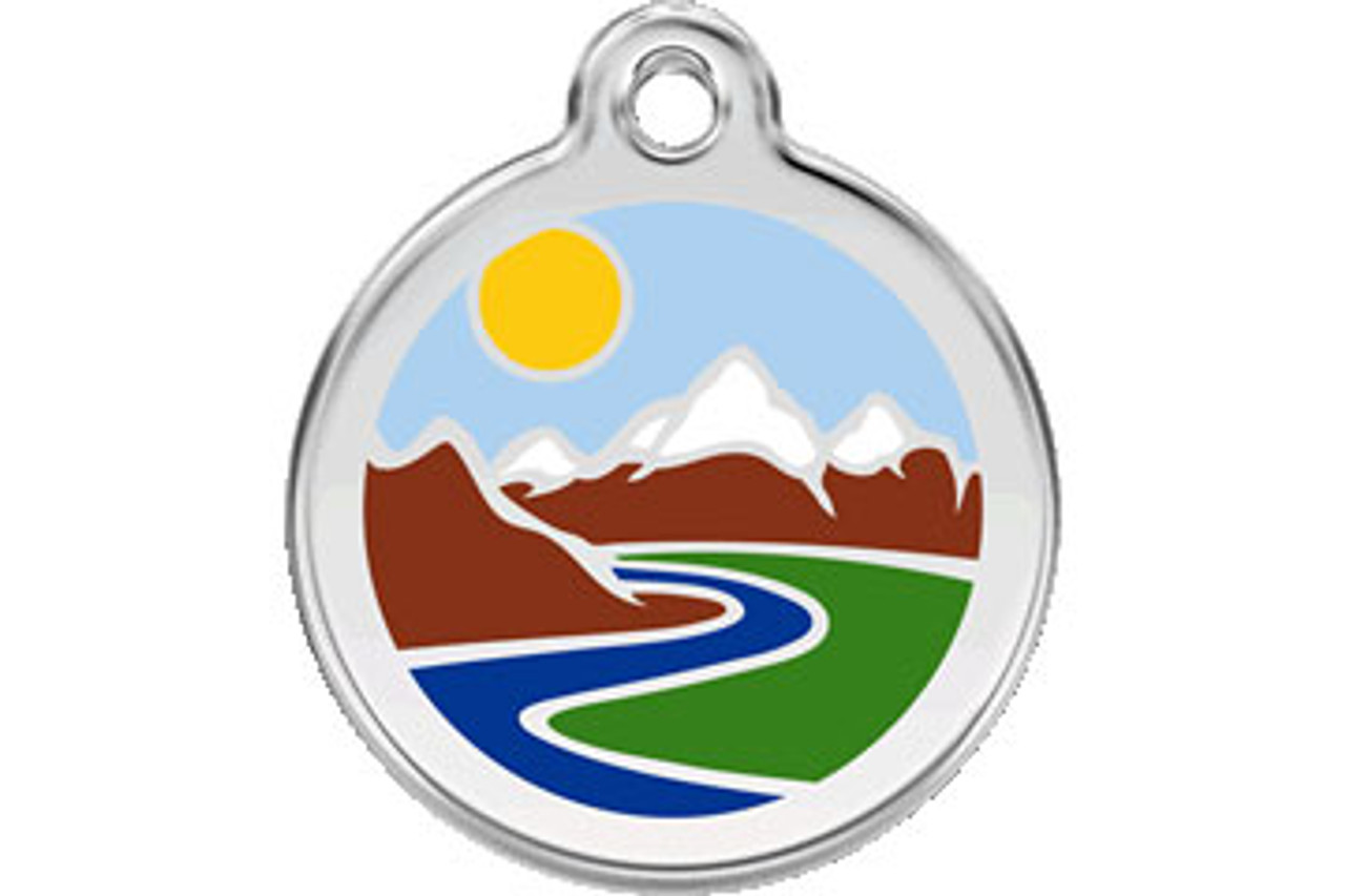 Stainless Steel Enamel ID Tags