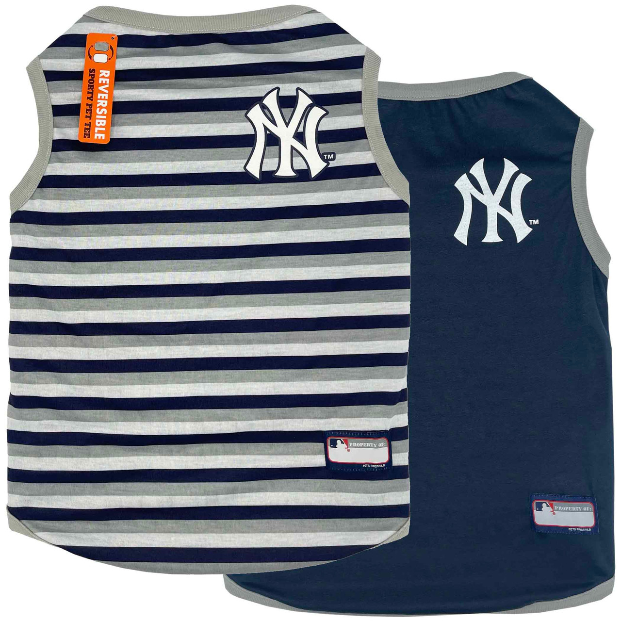 New York Yankees Dog Reversible Tee Shirt