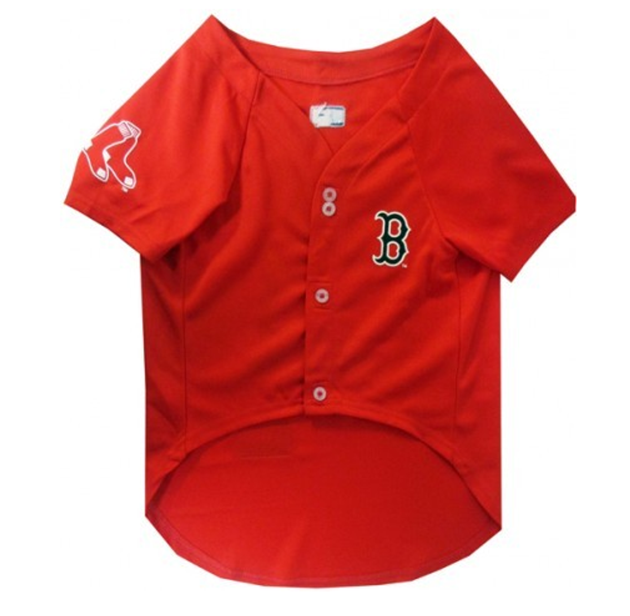 Boston Red Sox V-Neck Dog Jersey