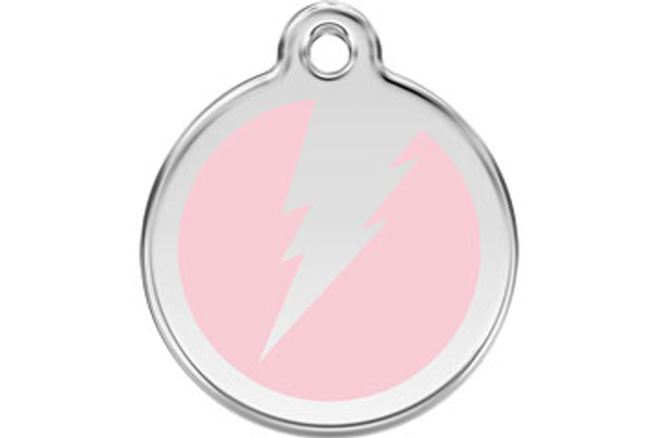 Flash Stainless Steel Enamel ID Tag