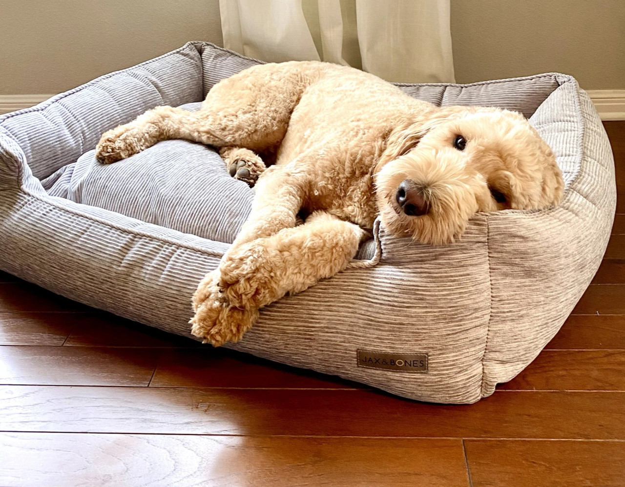 Corduroy Lounge Dog Bed