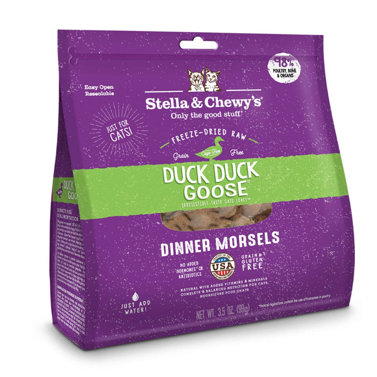 Stella & Chewy's Duck Duck Goose Freeze Dried Cat Food