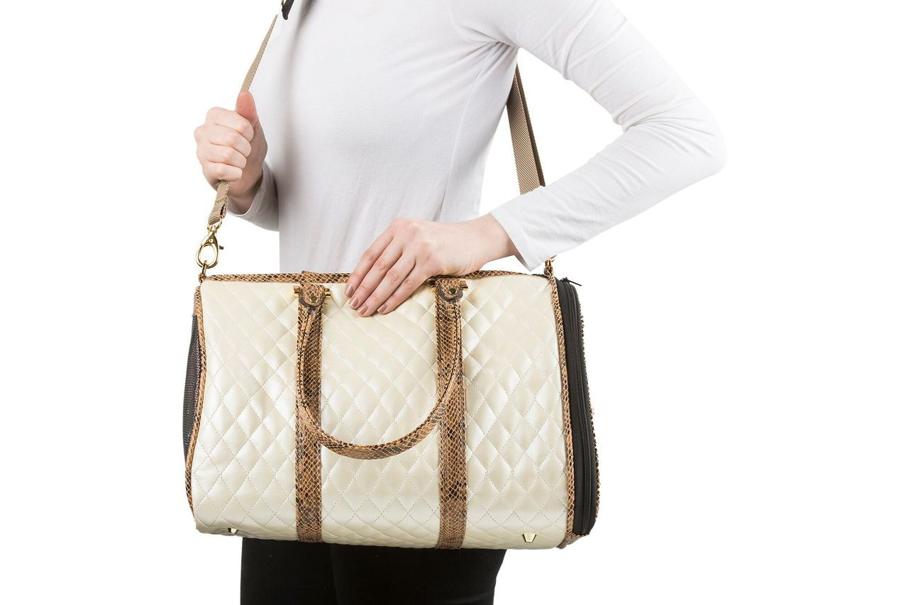 PETote JL Duffel Quilted Luxe Pet Carrier