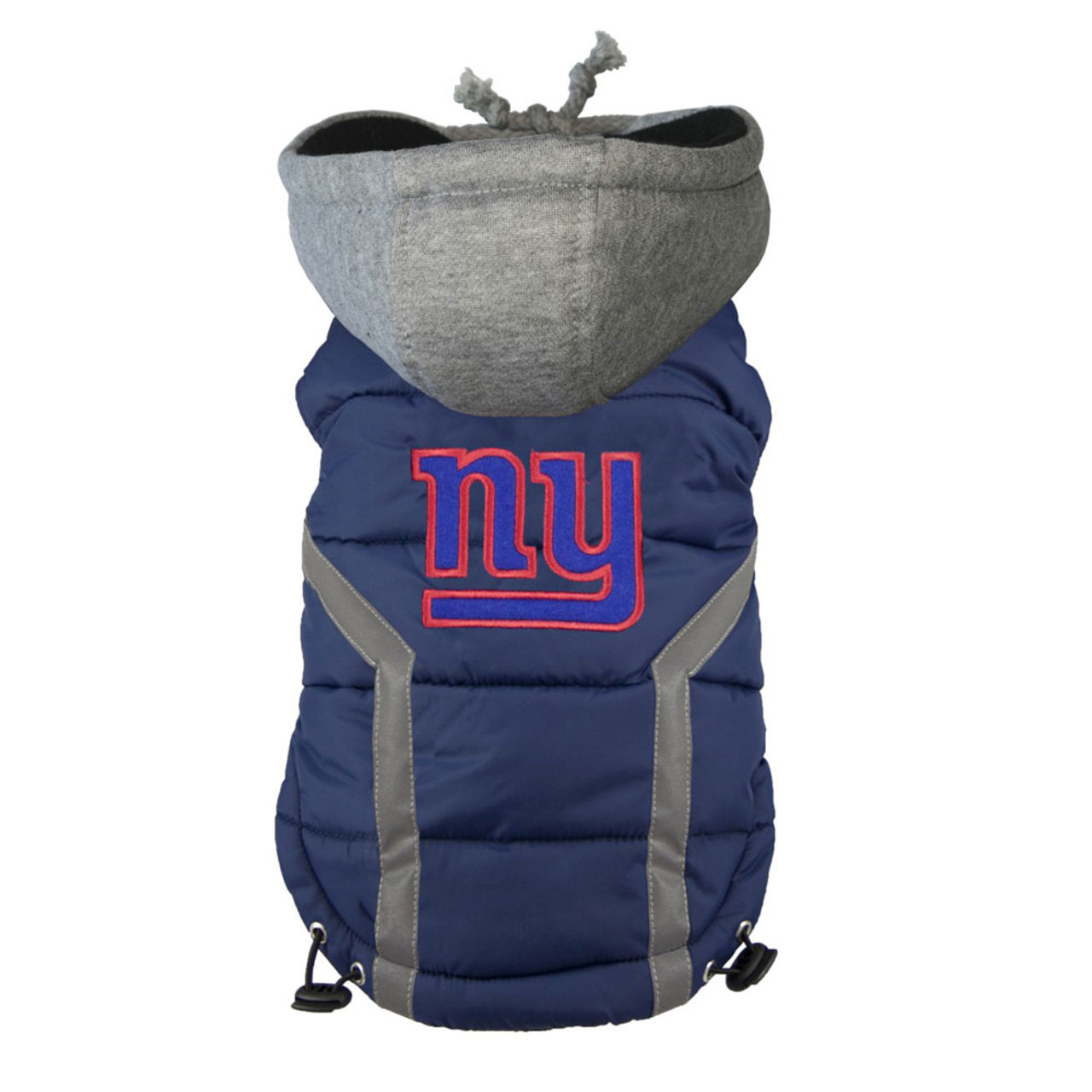 New York Giants Dog Puffer Vest