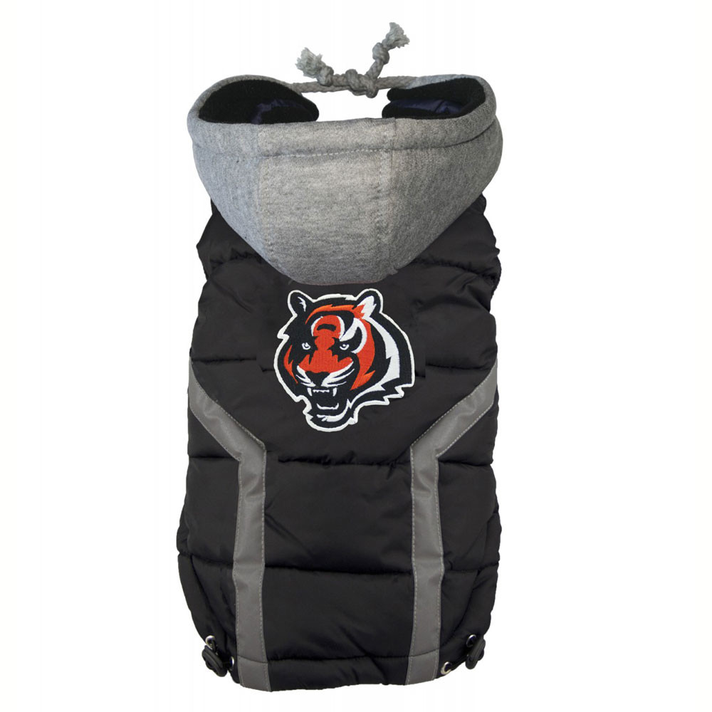 Cincinnati Bengals Dog Puffer Vest