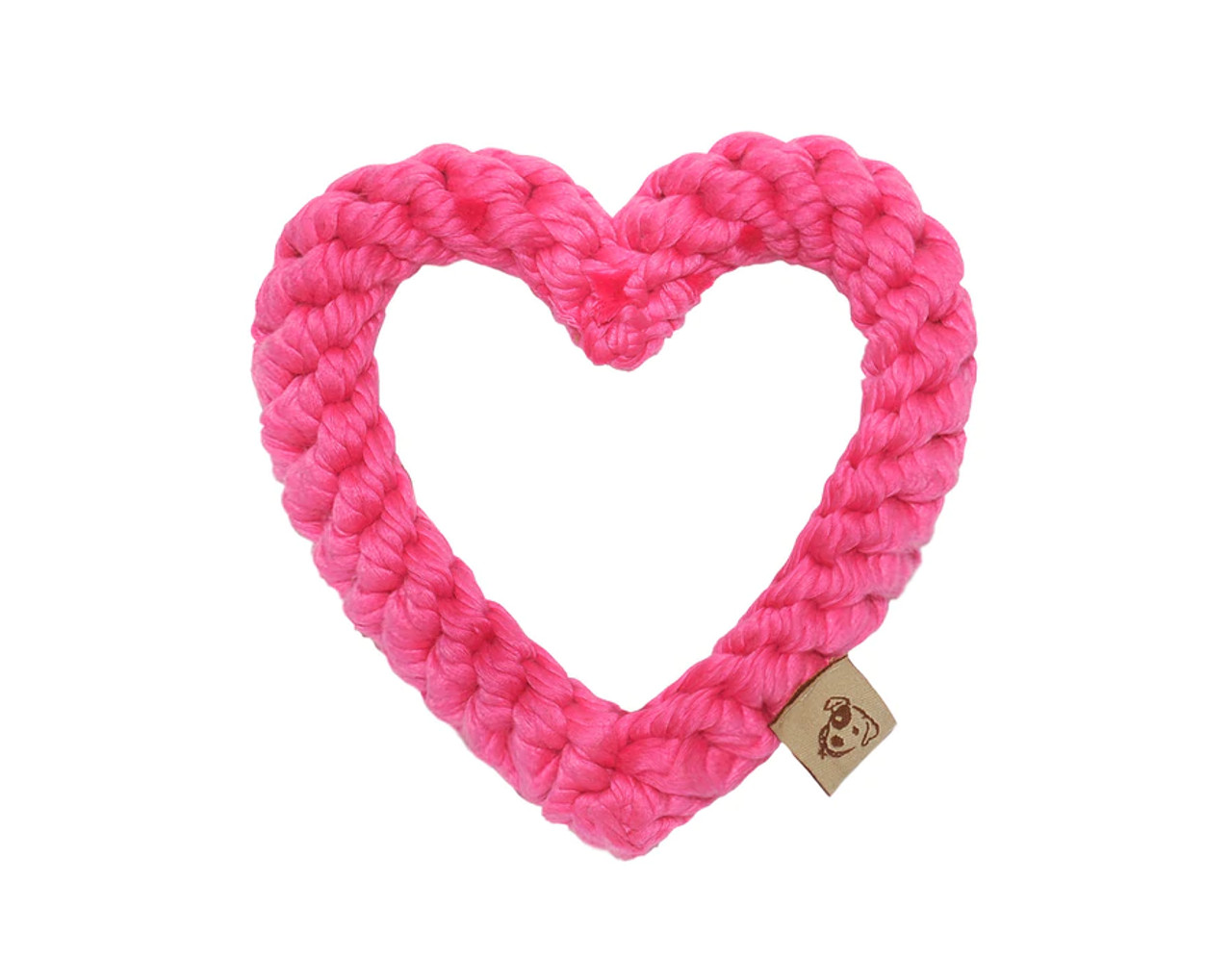 Heart Rope Dog Toy