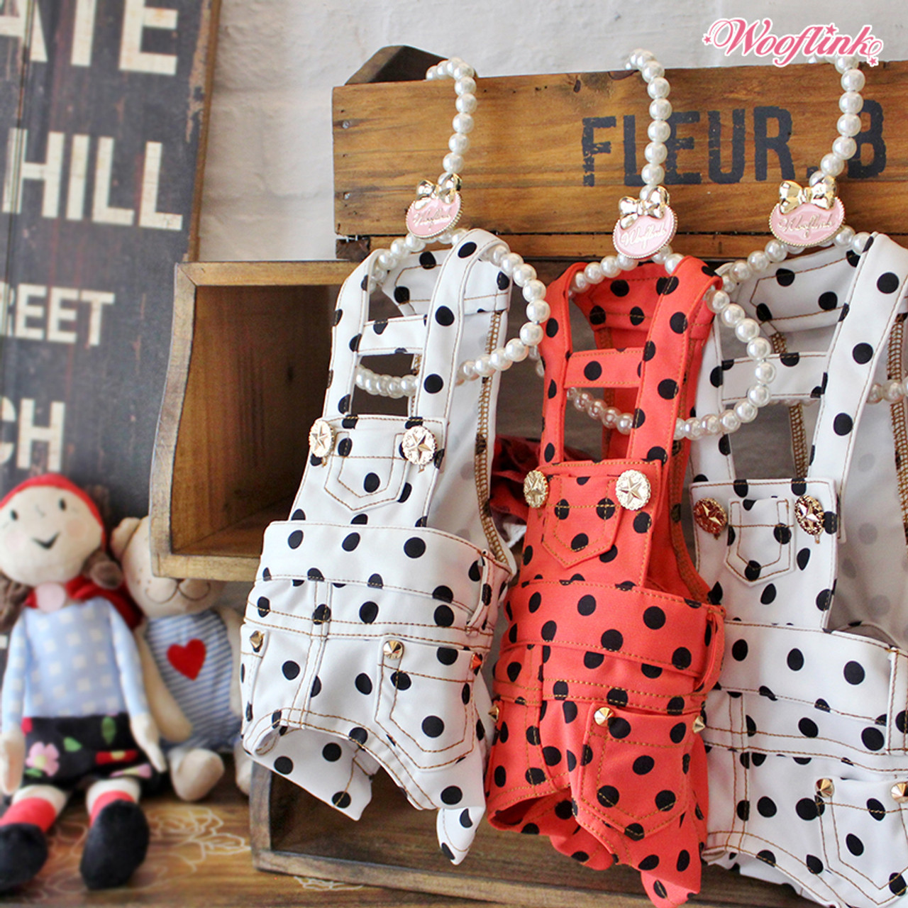 Wooflink Polka Polka Overall