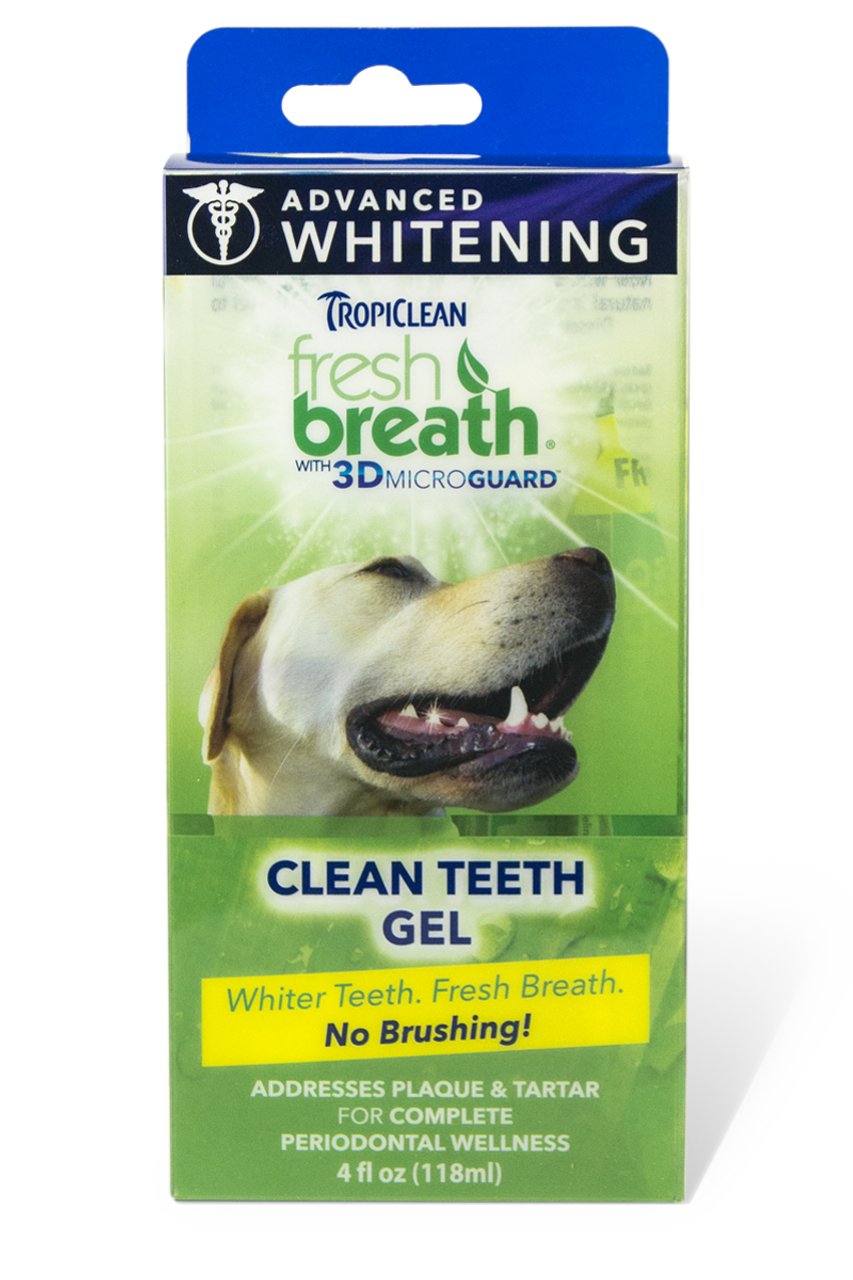 Tropiclean Fresh Breath Advanced Whitening Gel