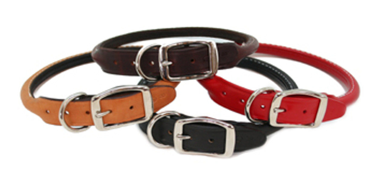 Rolled Leather Collars