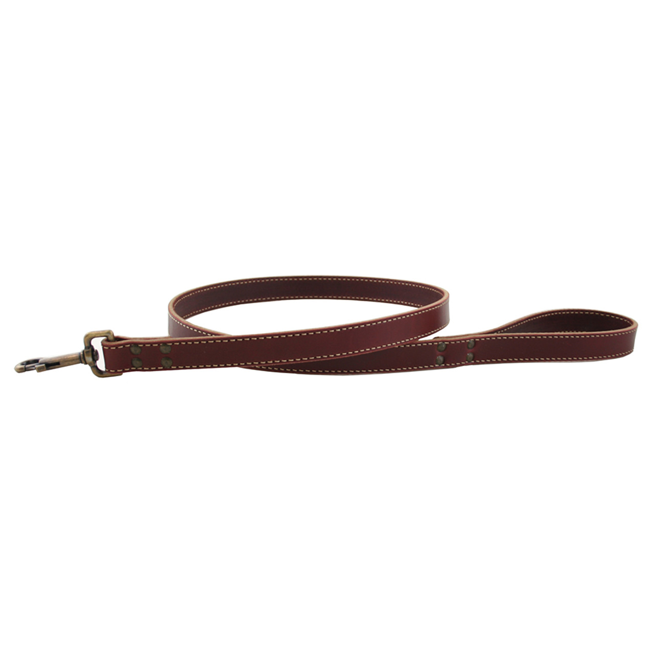 Lake Country Stitched Leather Leashes