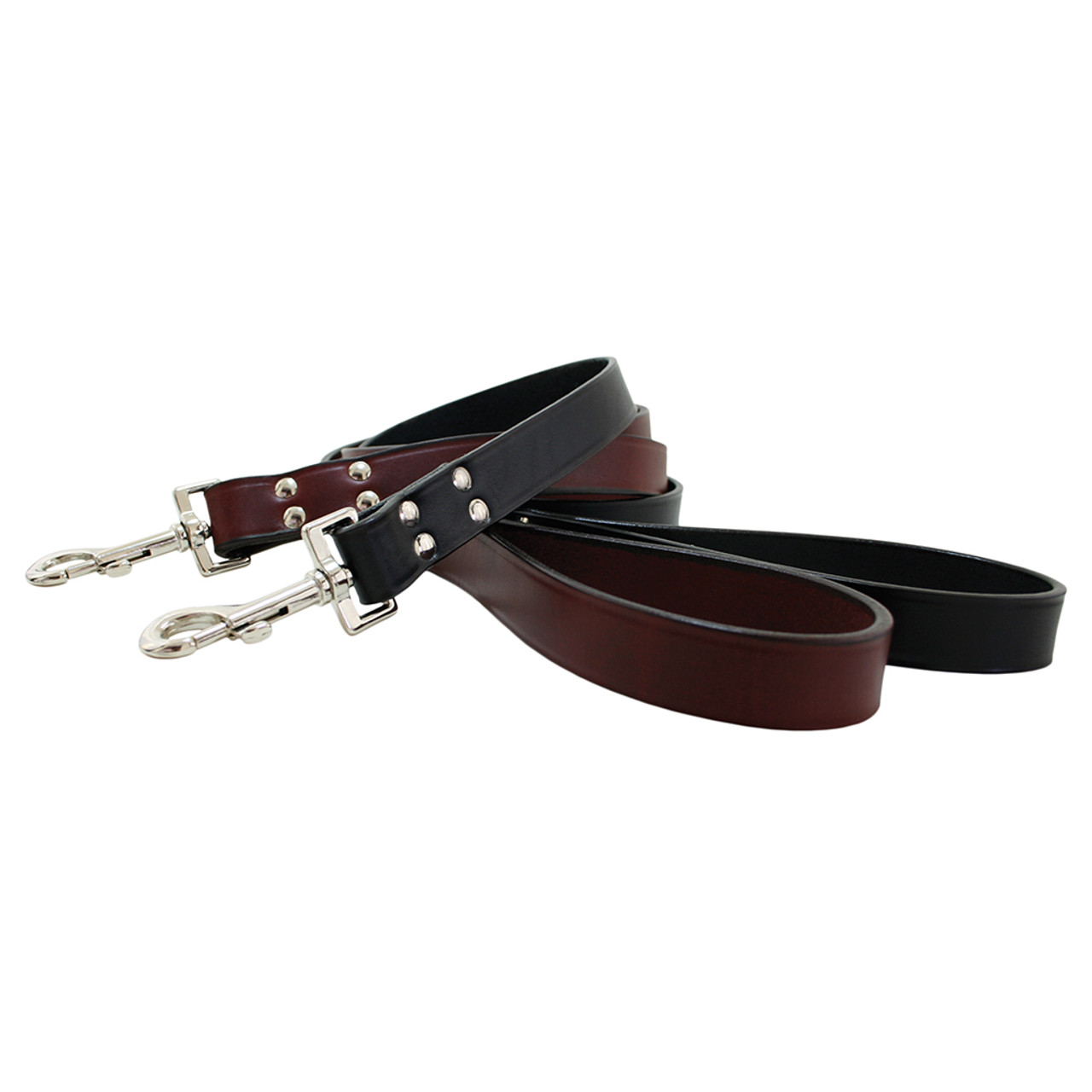 Town Collection Heavy Duty Leather Leashes