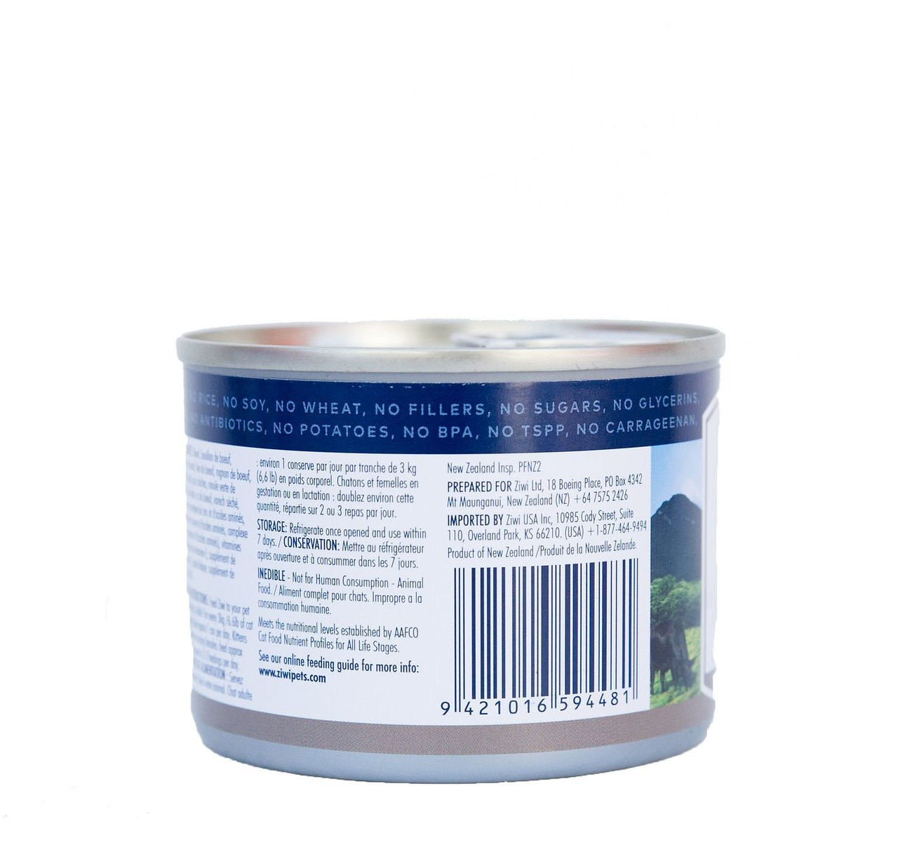 Moist Beef Canned Cat Food 