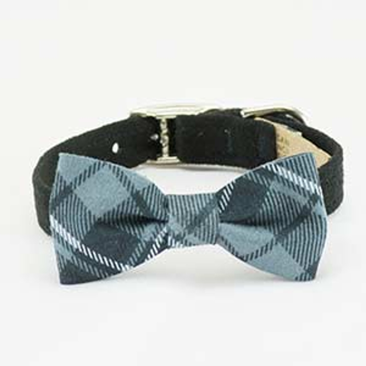 Susan Lanci Scotty Bow Tie Ultrasuede Collar