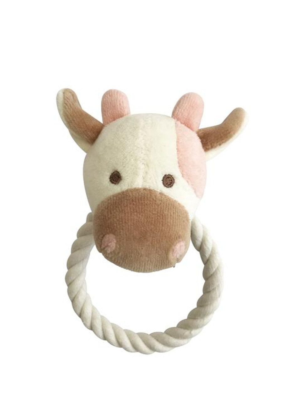 Beginnings Millie Cow Rope Toy