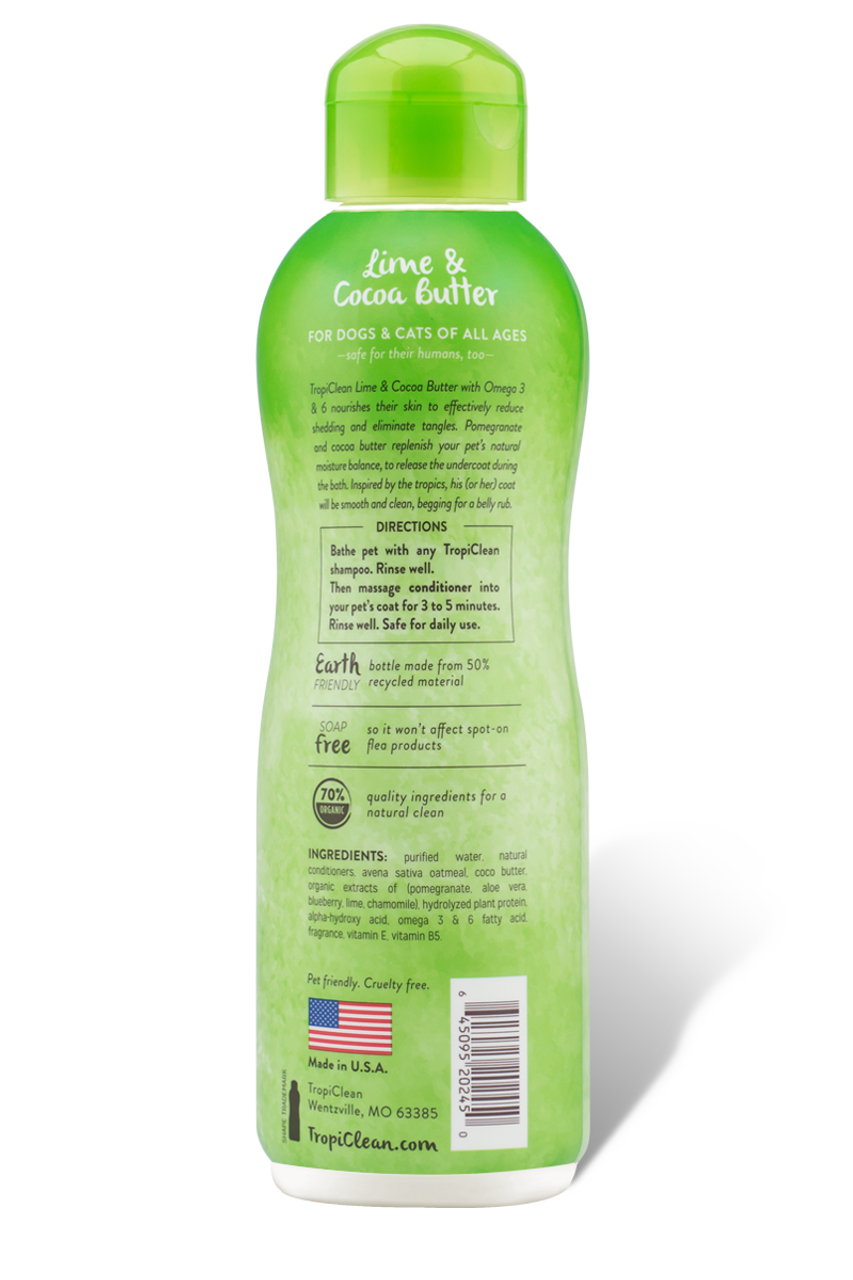 Tropiclean Lime & Cocoa Butter Pet Conditioner