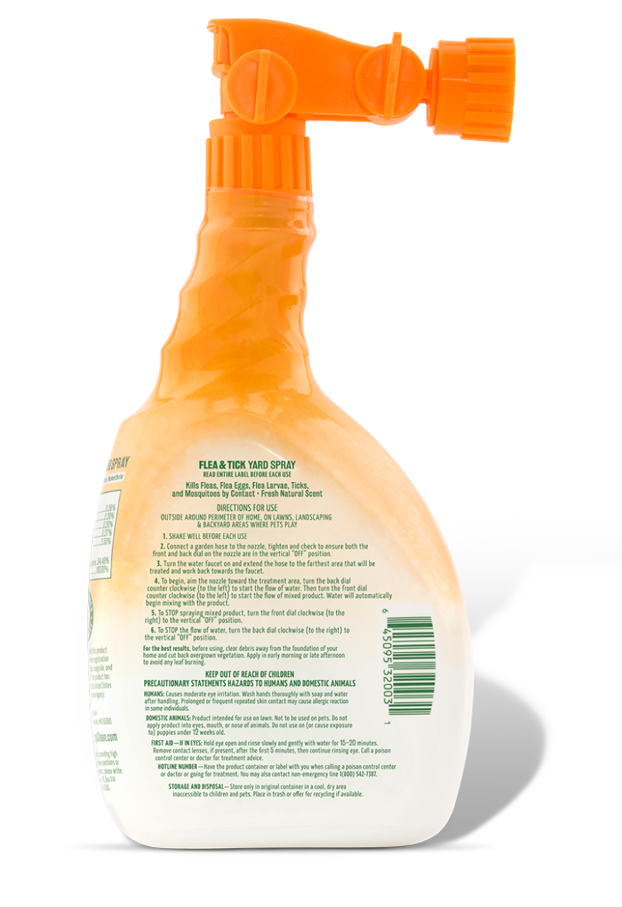 flea & tick spray for yards
