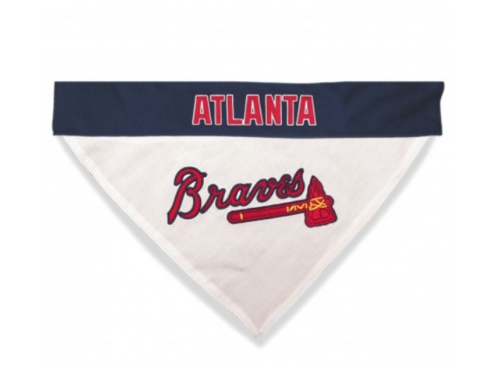 braves dog bandana
