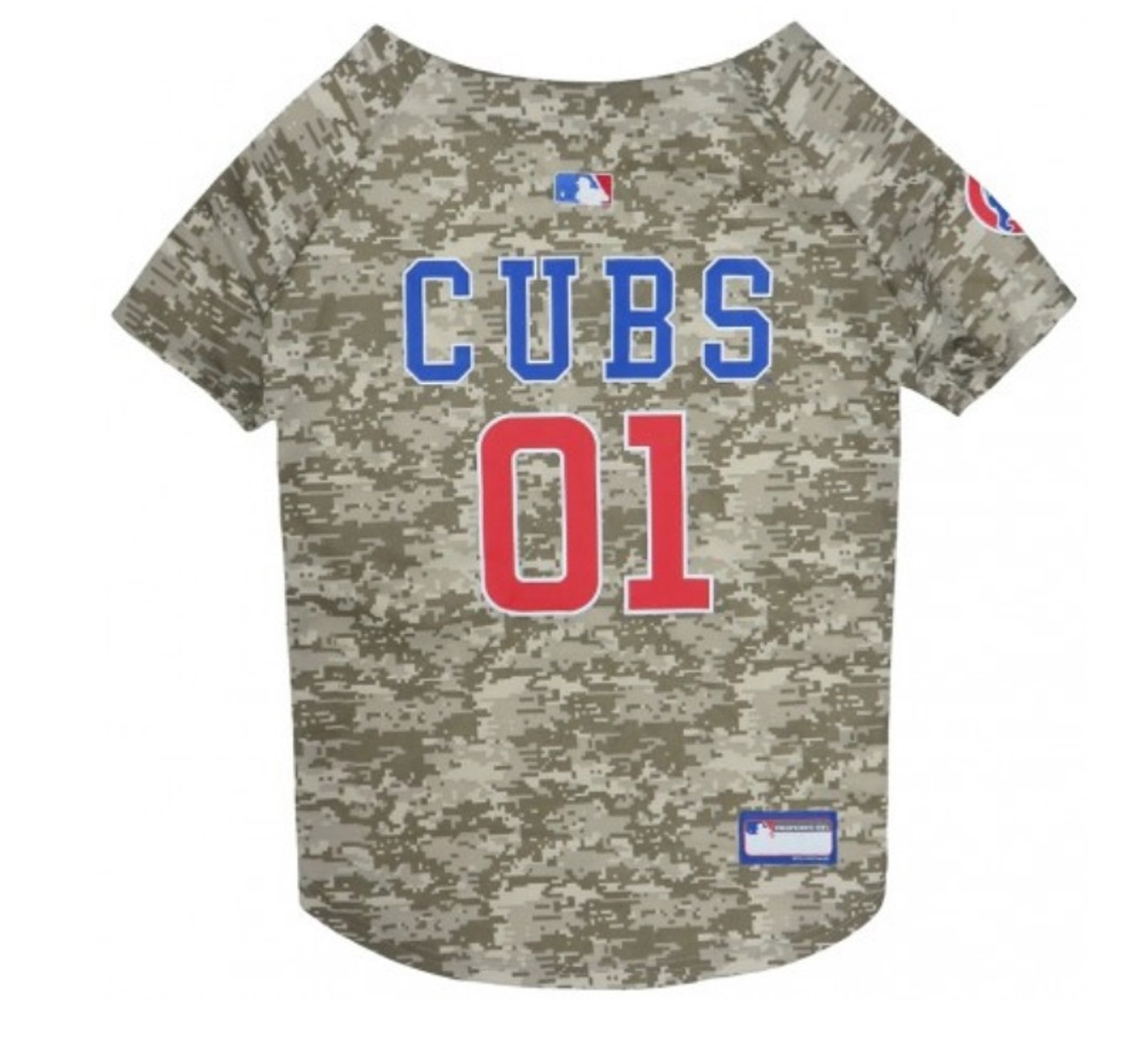 Chicago Cubs Camo Dog Jersey