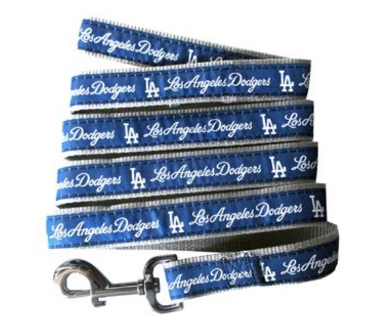 Los Angeles Dodgers Ribbon Dog Leash