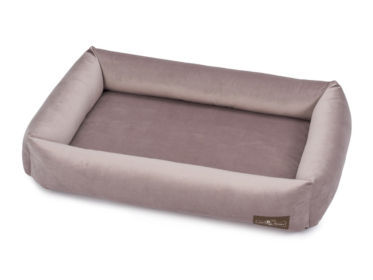 Plush Velour Memory Foam Cuddler Dog Bed