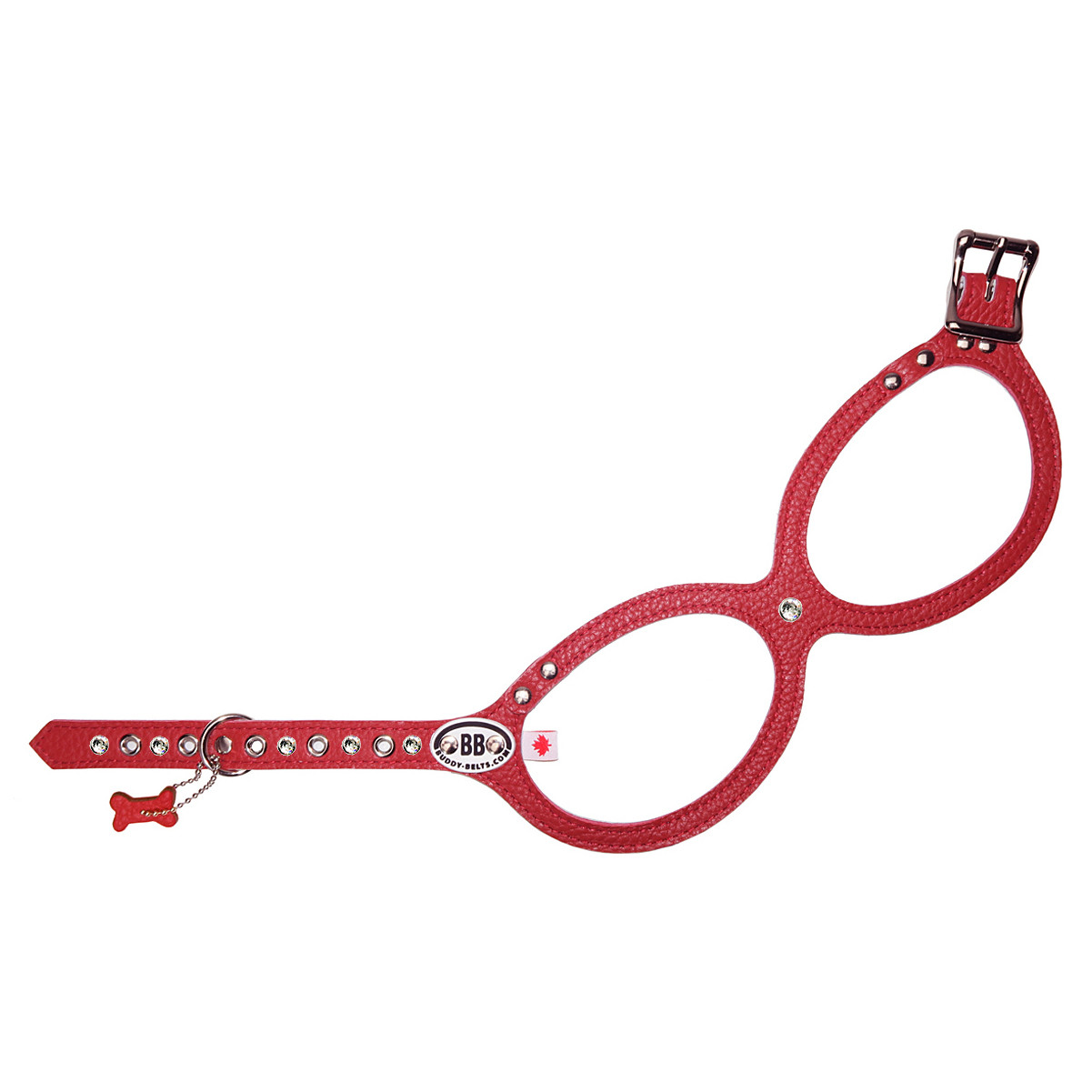 Buddy Belts Buddy Belt Harness Pebble Grain Pink - Premium Edition