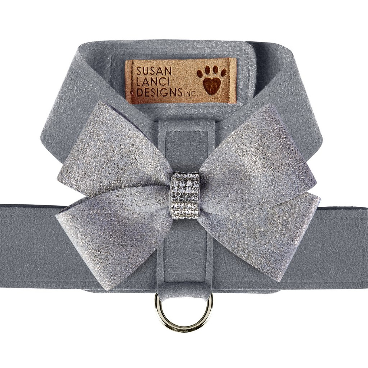 Susan Lanci Platinum Glitzerati Nouveau Bow Tinkie Harness