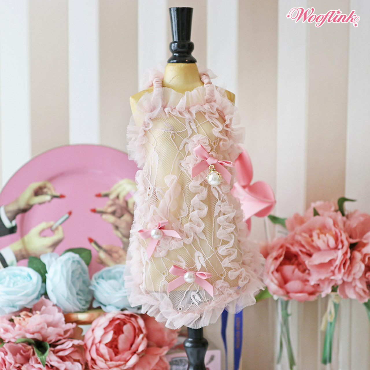 Wooflink Romantic Day Mini Dress