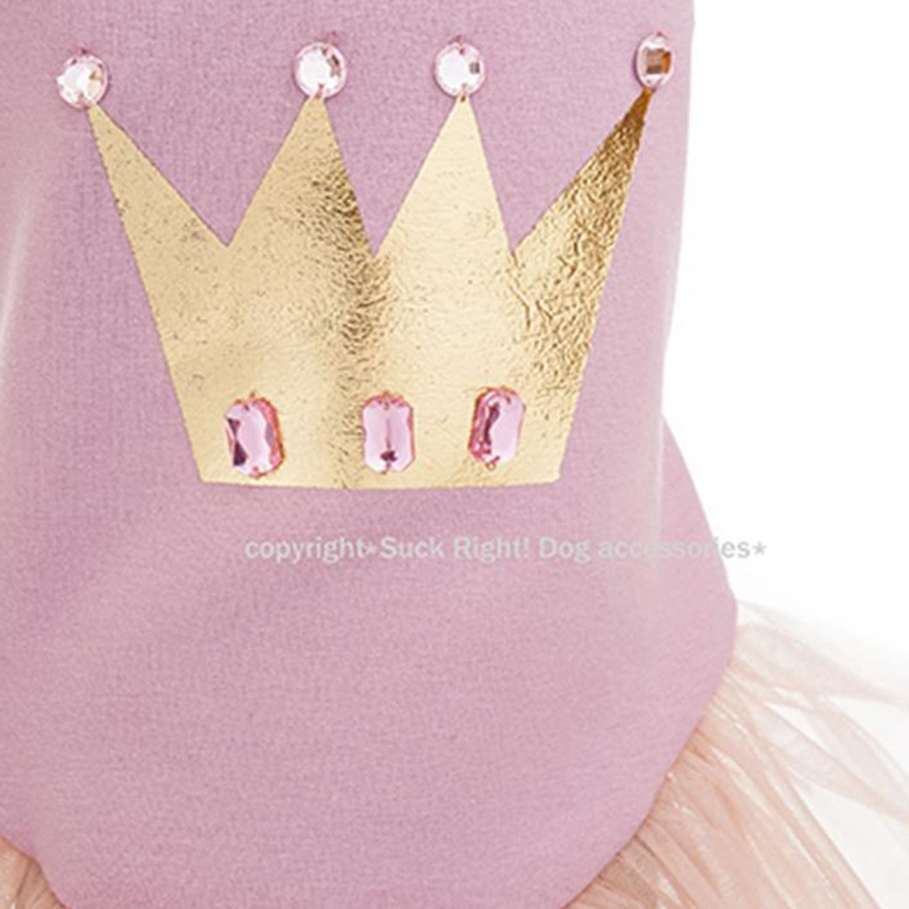 Princess Crown Dog Dress