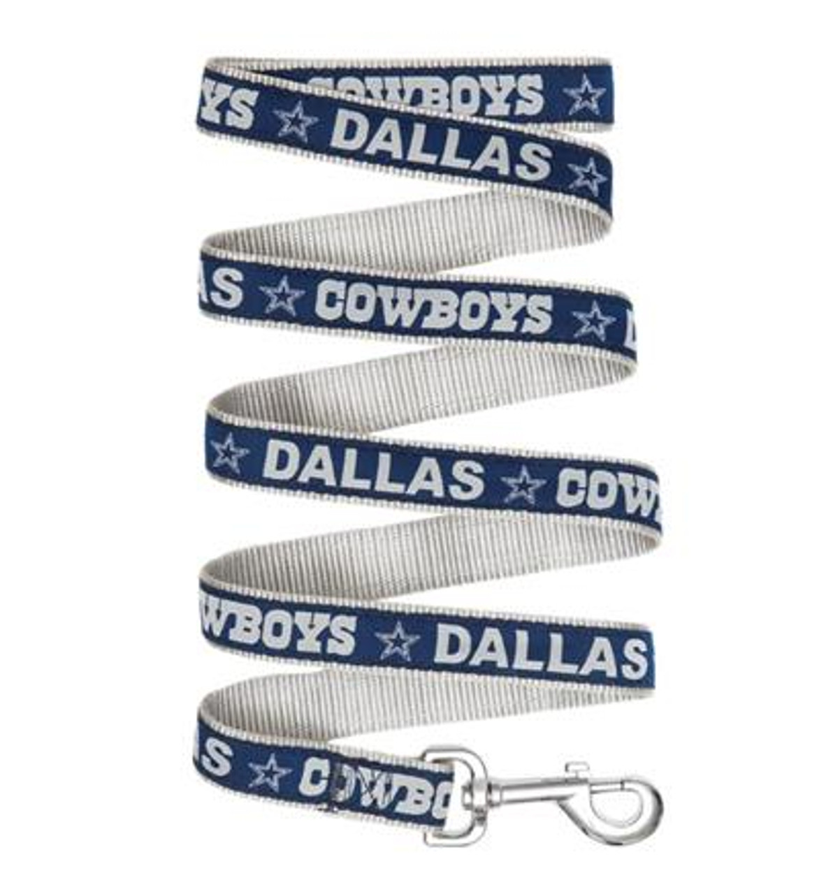 Dallas Cowboys Ribbon Dog Leash