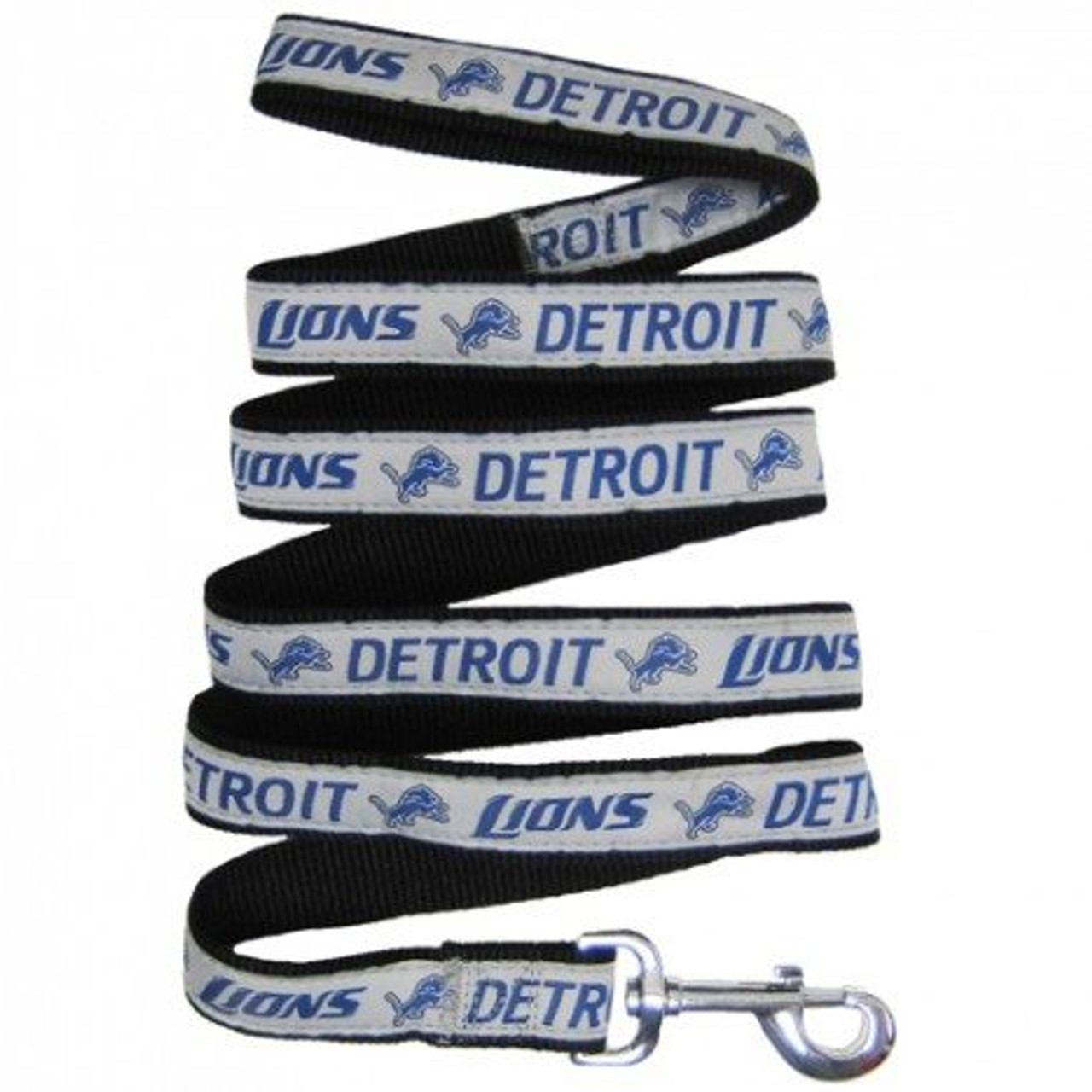 Detroit Lions Ribbon Dog Leash